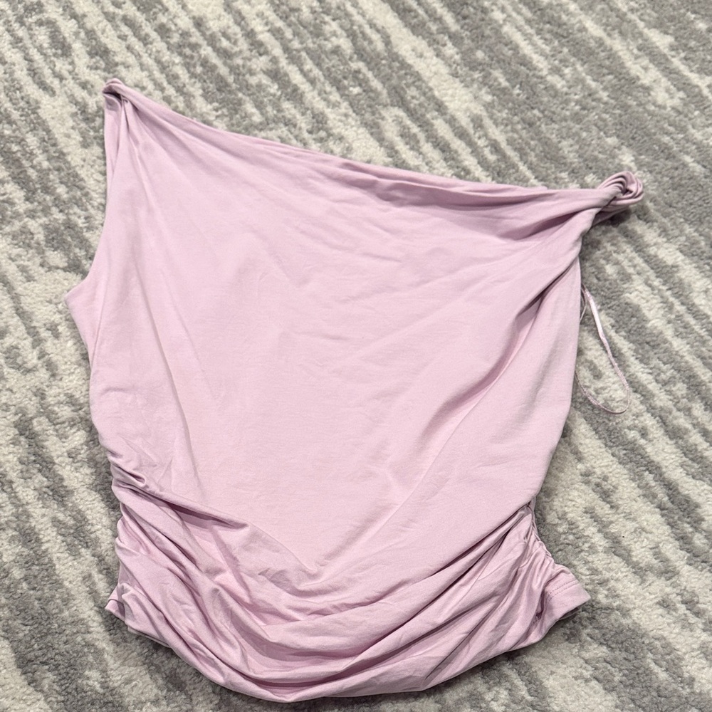 Abercrombie & Fitch Light Purple Blouse